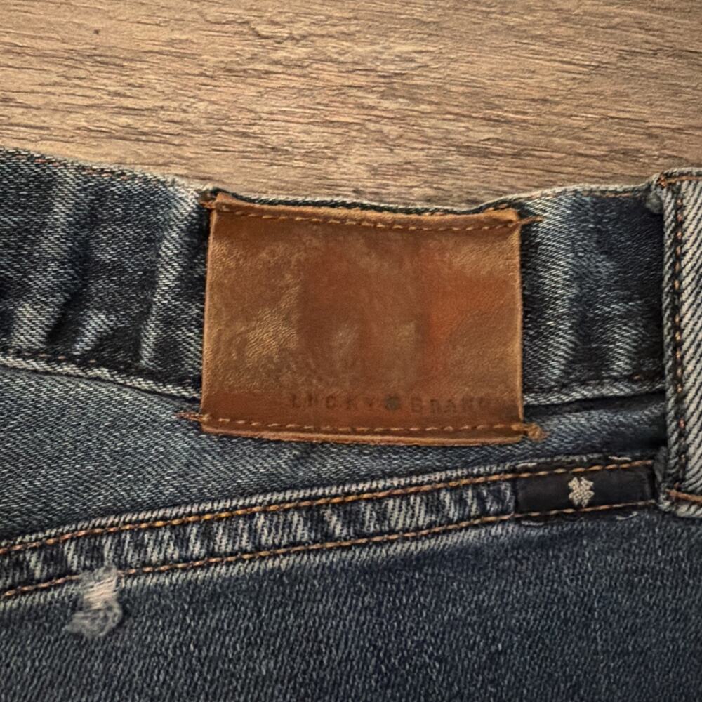 Lucky Brand 363 Vintage Straight Mens Jeans Size 33x30 Blue Medium Wash Denim - Picture 9 of 11